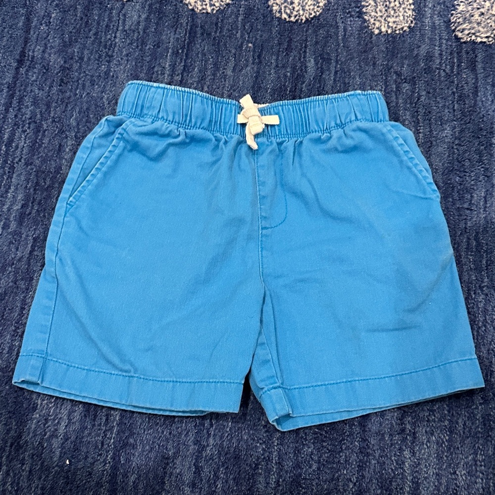 Crewcuts Bright Blue Pull-On Shorts with Drawstring